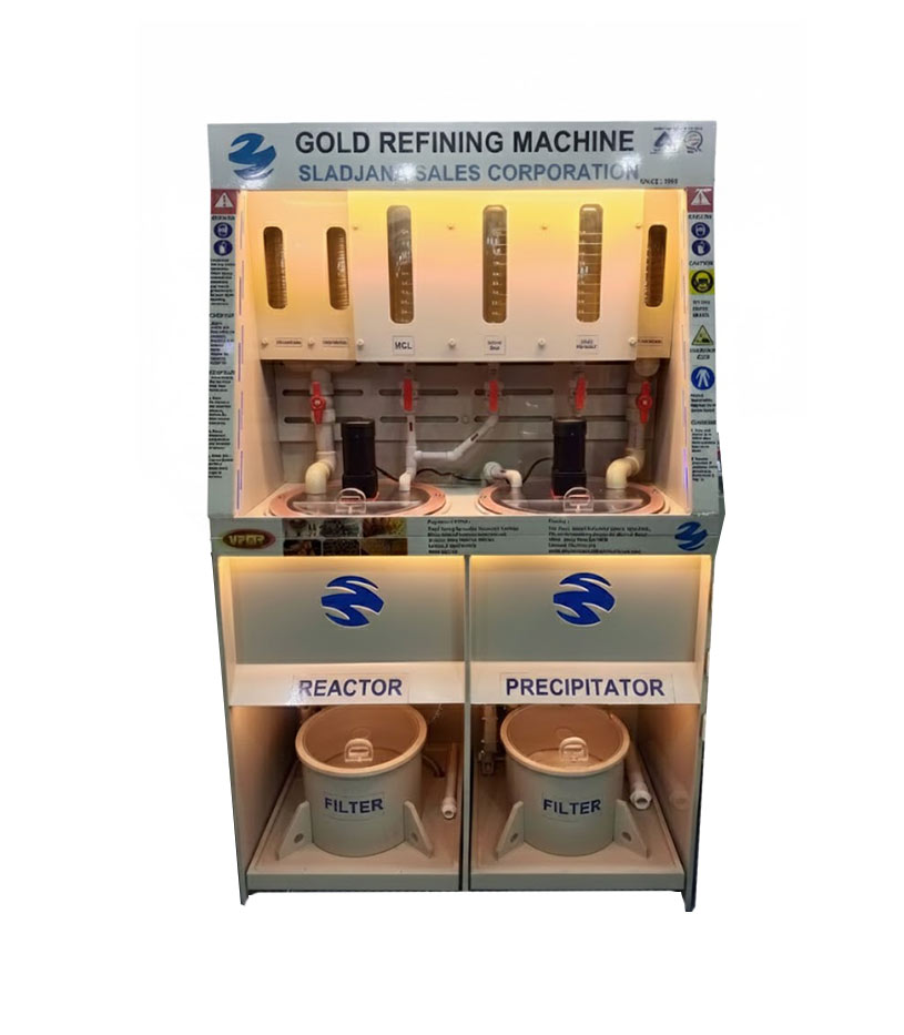 Professional gold and silver metals refining