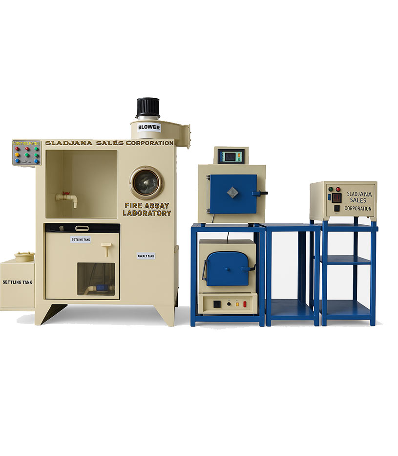 Fire Assay Setup